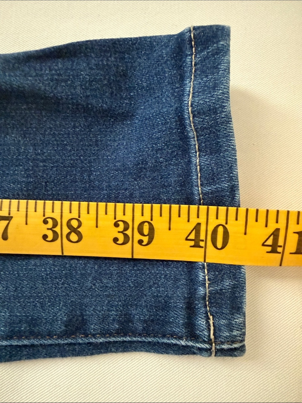 Henry & Belle Dark Blue women’s Jeans with Contrast Stitching - Picture 14 of 14